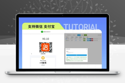 彩虹易支付最新版+快手插件 微信支付宝快币充值通道搭建源码
