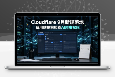 Cloudflare9月新规落地，运营海外备用站的站长需要提前配置爬虫策略