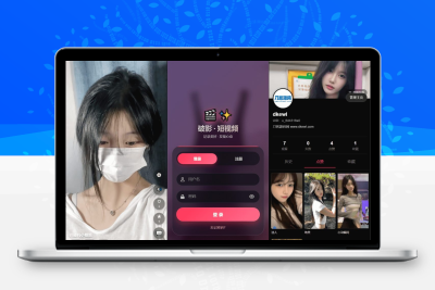 随机美女短视频源码带后台 全新UI自适应可直接部署