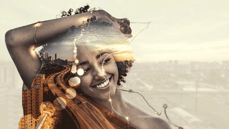 【PS教程】随时光流逝的双重曝光动态影像