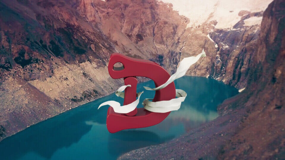 【C4D教程】C4D结合实拍制作唯美峡谷LOGO动态