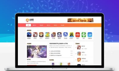AZJ双端游戏应用下载WordPress主题模板源码 手游软件下载站模板