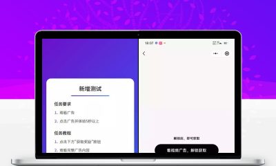 全新流量广告变现任务管理系统源码 全开源PHP+Vue+小程序广告收益系统
