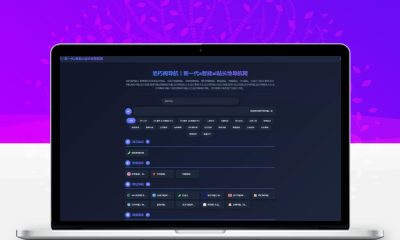 唯导航v1.0.0开源版源码_智能分类导航_带收录审核检测功能