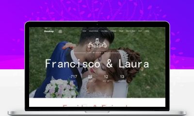 响应式婚礼策划婚庆网站模板 婚宴套餐客片预约婚庆公司HTML源码