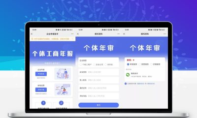 工商年报申报系统源码 个体工商户年报注销H5搭建 微信V3支付