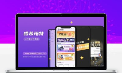 全新UI哈希玛特HashMart全开源盲盒系统源码 三端互通可商用