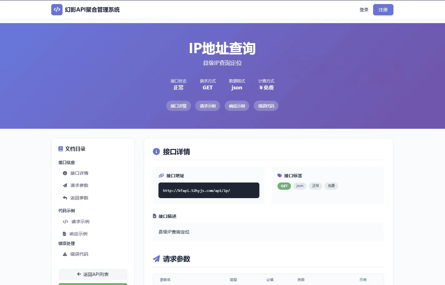 幻影API聚合管理系统 一站式API管理计费平台源码