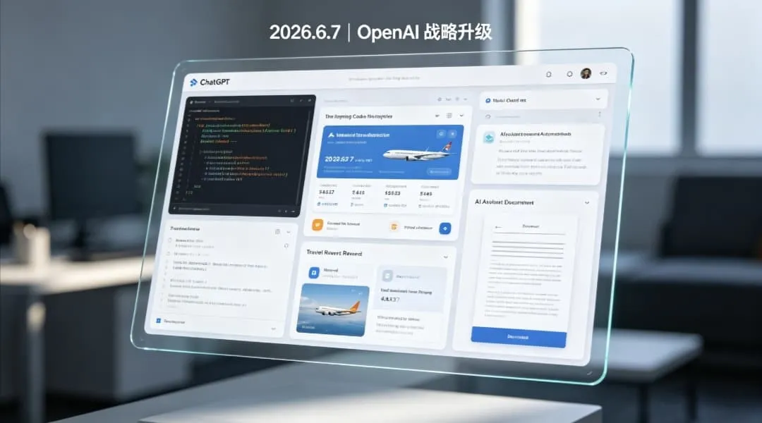 ChatGPT全面转型 正式打造AI超级应用平台
