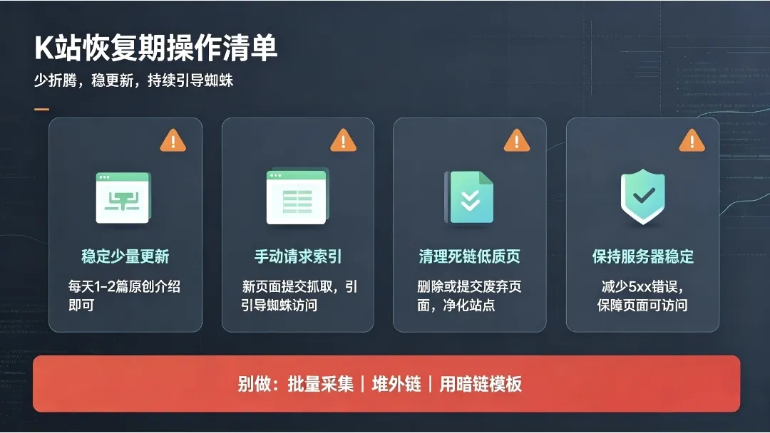 2026年10月百度收录大面积回暖!K站老站索引量上涨真相解析