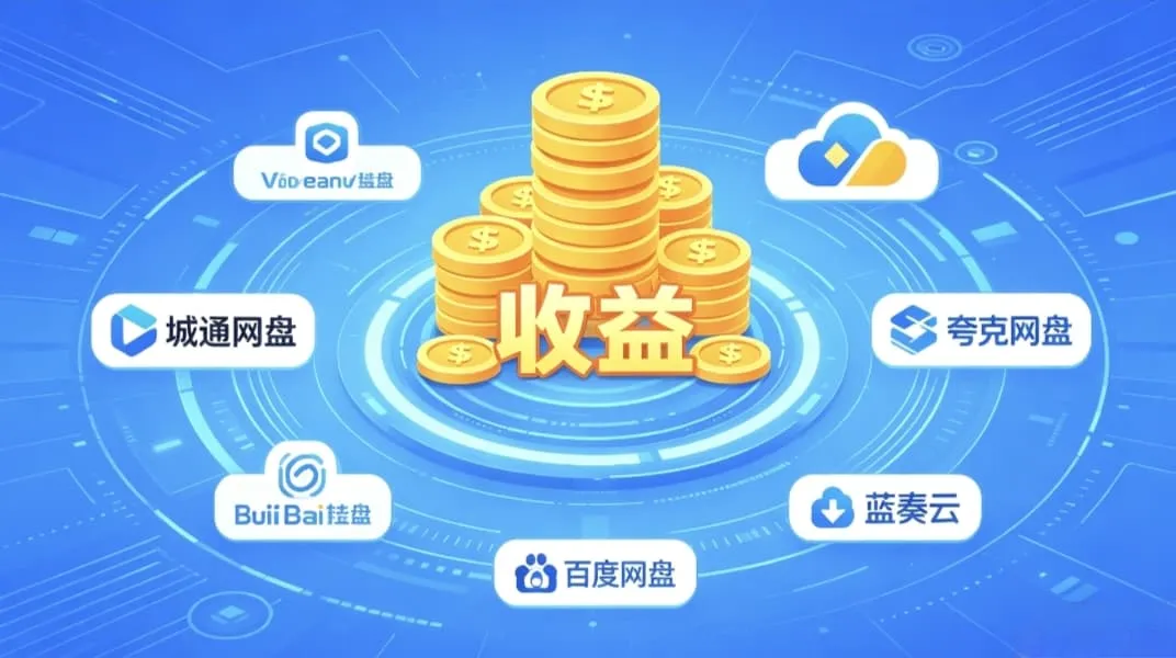 国内可赚钱网盘有哪些,网盘分享资源收益模式全解析