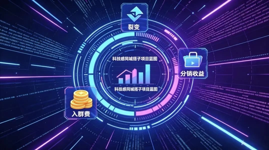 9.9元同城搭子付费进群副业玩法拆解|附全自动付费进群系统源码