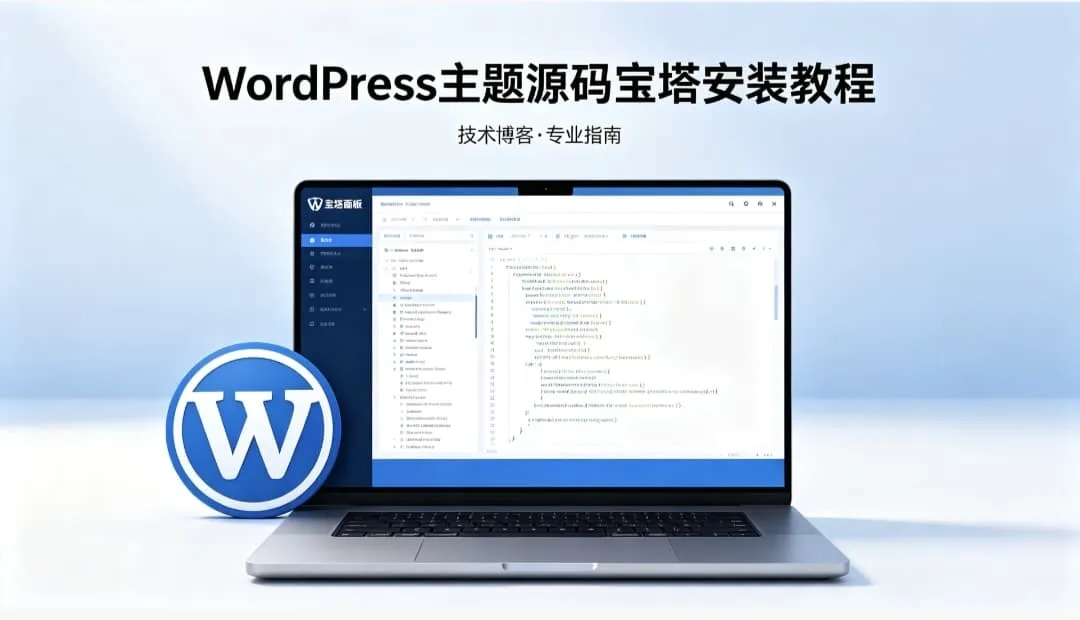 WordPress主题宝塔安装教程 完整伪静态配置及报错解决方法