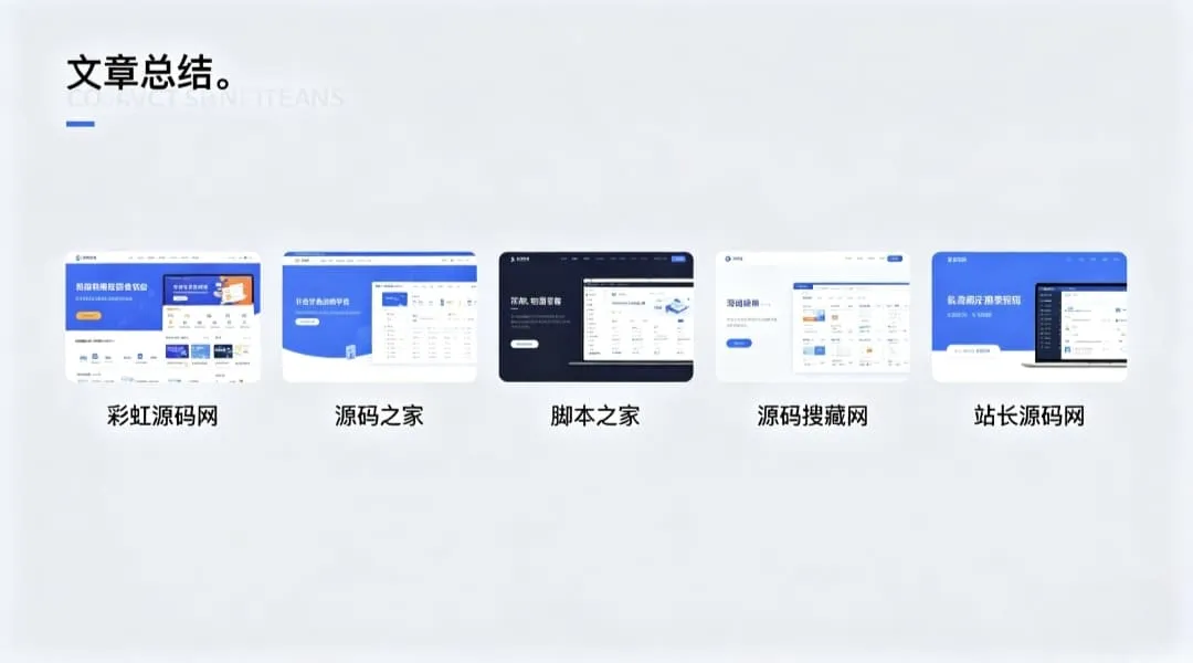 国内靠谱免费源码网站有哪些?主流源码平台优缺点深度盘点