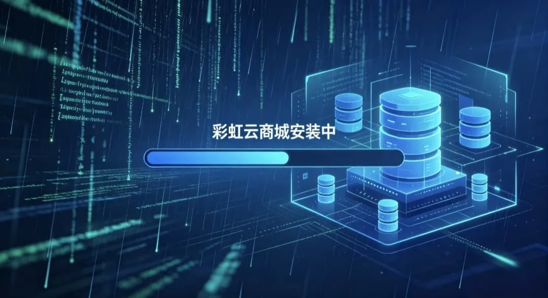 零基础搭建彩虹云商城完整教程,宝塔面板一键部署小白也能学会