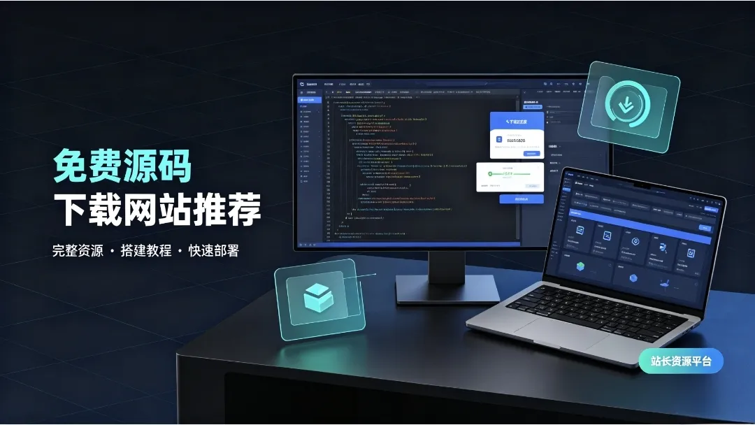 免费源码下载网站有哪些?靠谱站长源码资源平台推荐