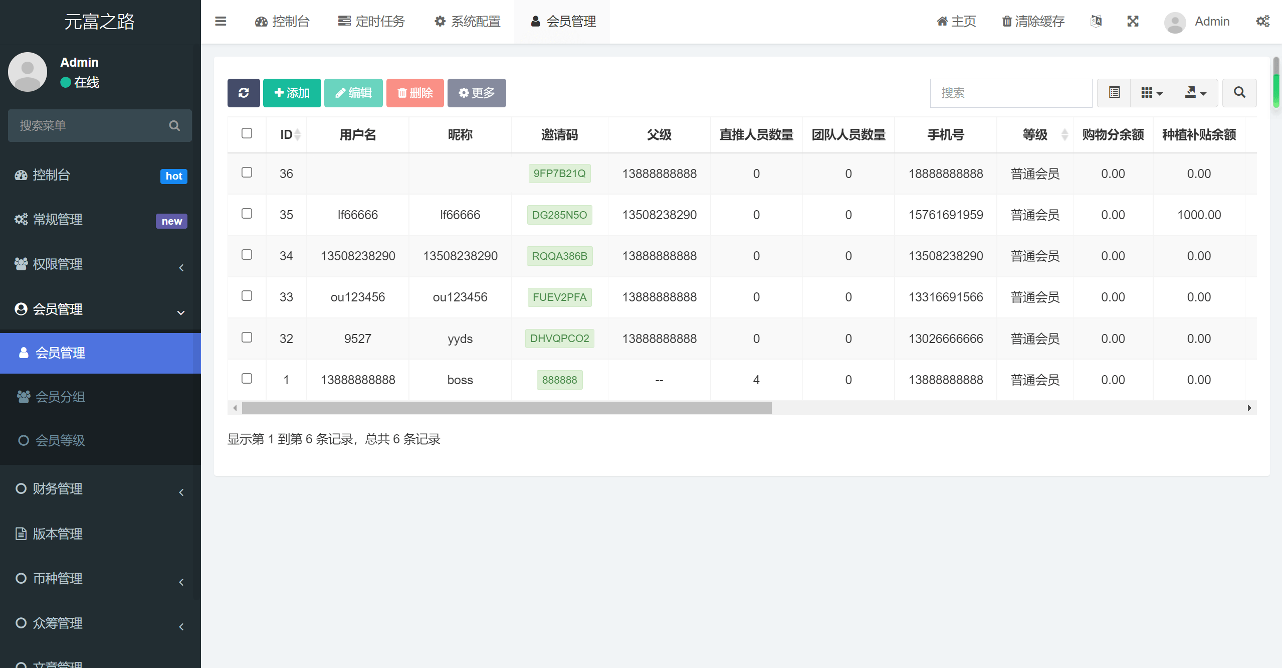 最新修复版元富之路众筹商城源码 订单认购+多多优购+商城共识全功能