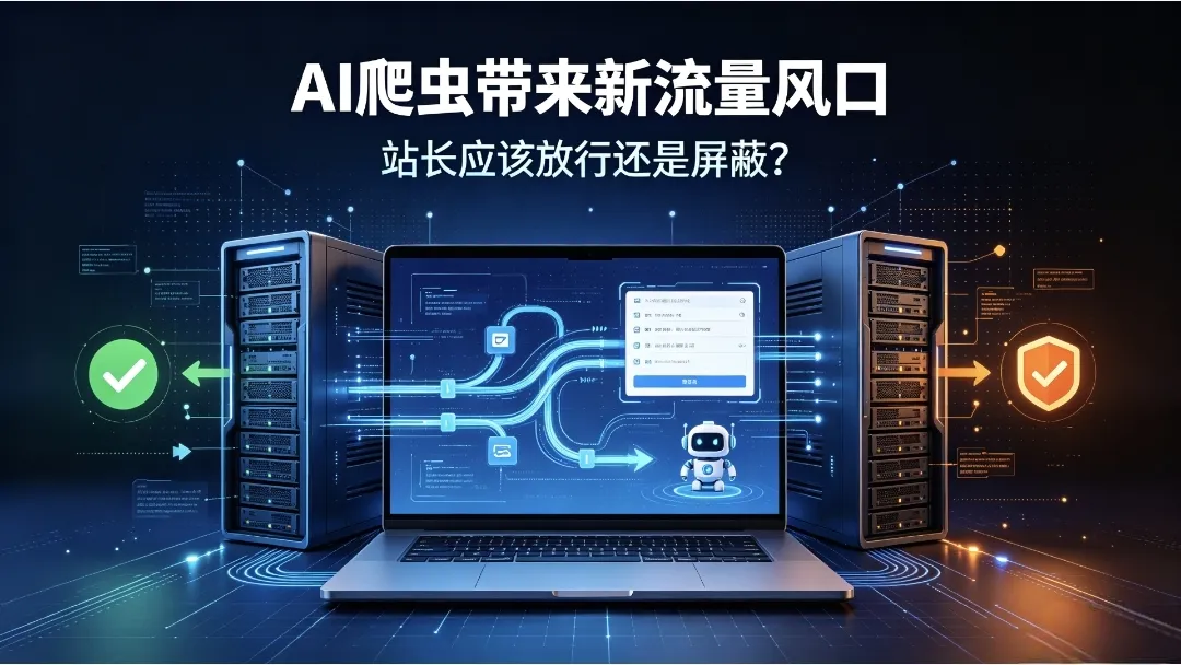 AI爬虫带来新流量风口,站长应该放行还是屏蔽?
